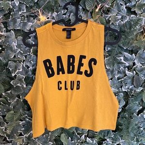Crop Tank Top